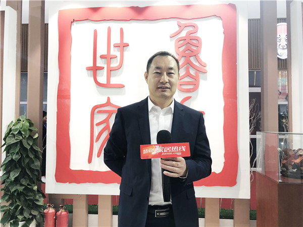 北京门业展|鲁班世家吕高超：健康创新，打造高品质产品