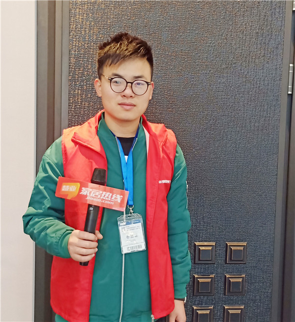 北京门业展|米锐装甲门李松:刚柔并济,见证品质匠心