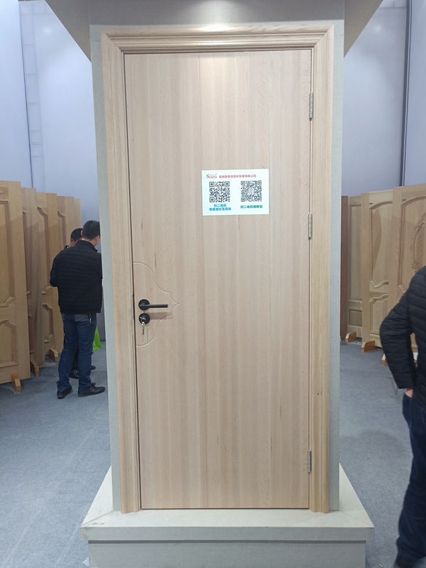 北京门业展丨施美德整体家居杨永春:主攻方向以白坯门为主