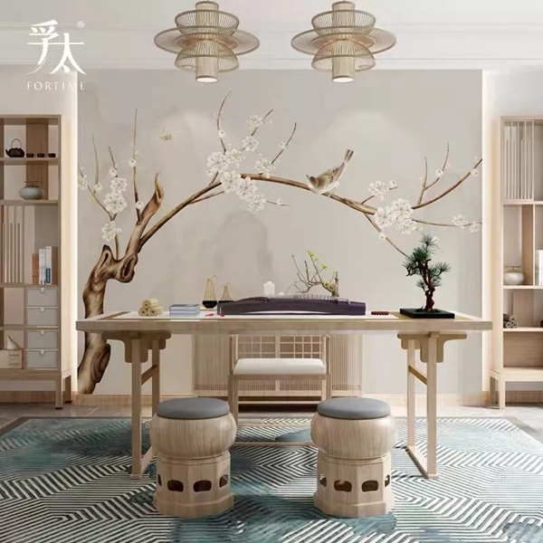 孚太壁布壁纸：用这些方法搭配花木绿植，整个家颜值瞬间提升！