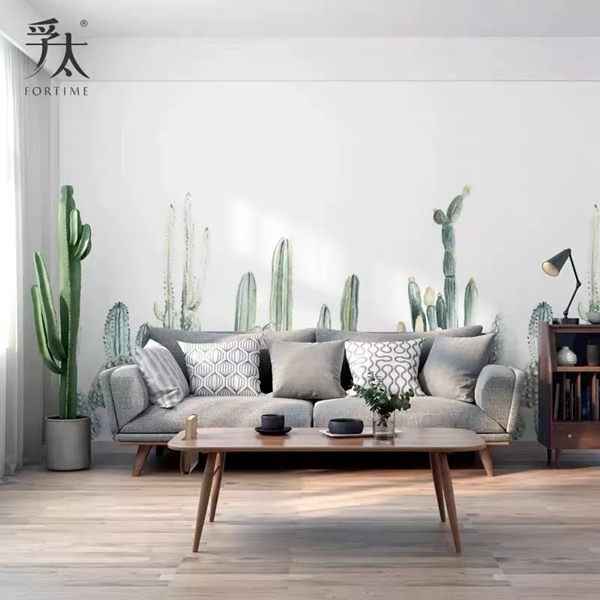 孚太壁布壁纸：用这些方法搭配花木绿植，整个家颜值瞬间提升！