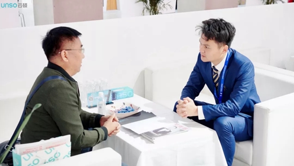 云硕智能锁携全线产品惊艳亮相2019北京门业展