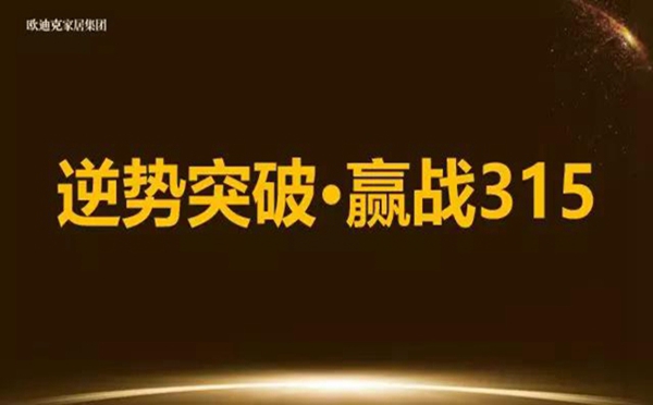 欧迪克商学院“逆势突破,赢战315”双城经销商特训营圆满结束!