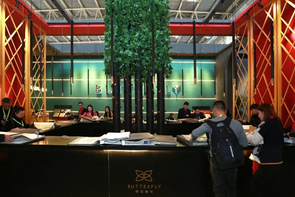蝶莊壁布北京墙纸墙布展首站告捷，意料之外却又情理之中