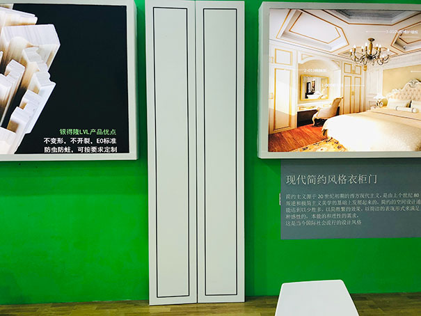 广州定制家居展|银得隆家居孙勇:十分钟完成组装室内门
