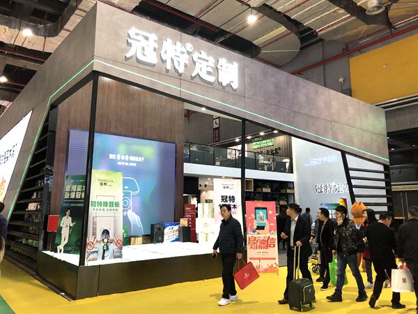 2019年中国建博会(上海)丨冠特定制家具王军太:企业定位是智慧家居