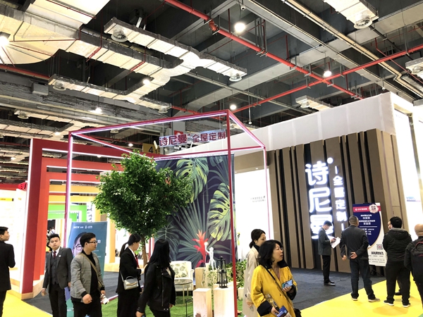 2019年中国建博会（上海）丨诗尼曼全屋定制黄伟国：新渠道，大家居
