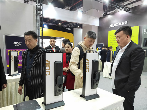 2019年中国建博会(上海)|AOC智能锁程学成:持续提升产品安全性能
