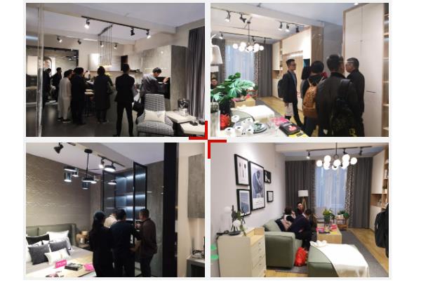 艾娅全屋定制C为登场广州定制家居展,体验馆场面火爆