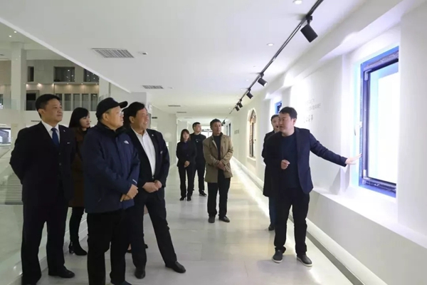 科饶恩系统门窗迎接河南卫华集团创始人韩宪保一行莅临考察
