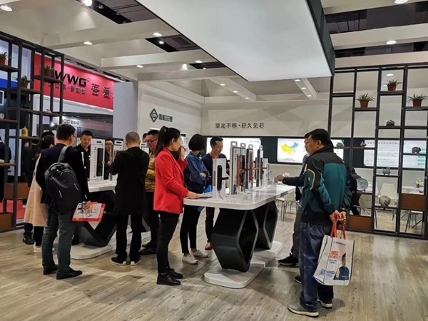 青松沃德智能锁携多款重磅产品诚意亮相2019年中国建博会(上海)