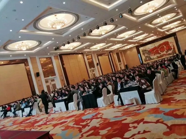 御秀刺绣墙布经销商峰会暨新园区落成庆典晚宴成功举办!