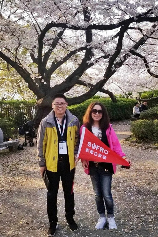 索弗仑壁纸经销商日本邮轮之旅圆满结束,共同领略异国风情!