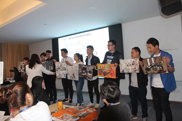 欧仕莱墙布S+商学院《色彩搭配》课程圆满结课，收获满满！