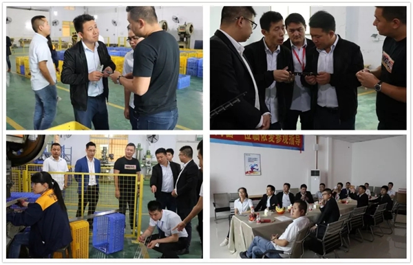 依麦滑轮喜迎“星派门窗”参观指导并开展技术座谈会！