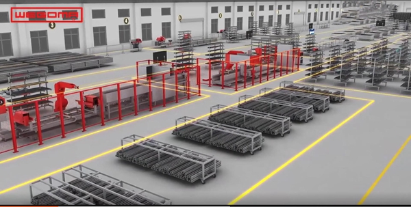 威格玛机械为您揭秘未来的智能化门窗装配流水线 WEGOMA Intelligent Assembly Line