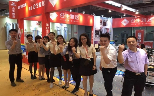 合生雅居全屋定制华夏家博会大放异彩,品牌龙虎榜勇夺第二名!