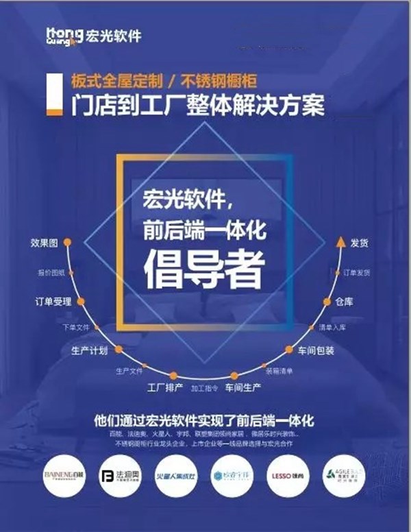 宏光软件不锈钢项目再下一城,助力广鸿厨卫实现智能化销售生产