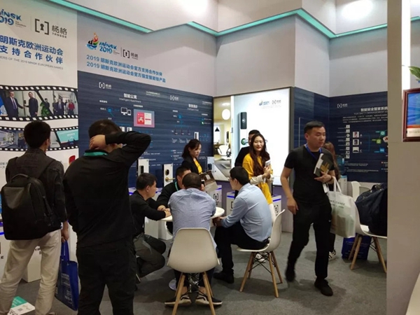 杨格锁业惊艳绽放2019上海国际酒店工程设计与用品博览会！