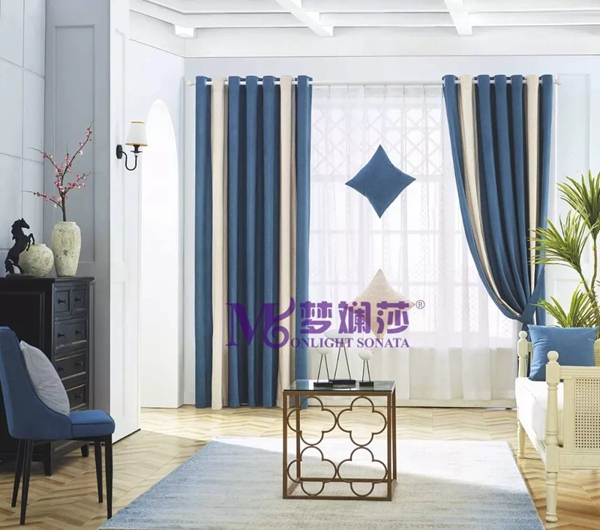 梦斓莎窗帘：简约窗帘在颜色上的搭配方法有哪些？