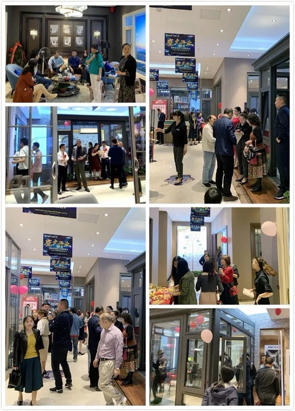派雅门窗湖南长沙800方国际馆直营店正式开业，当天营业额突破800万！