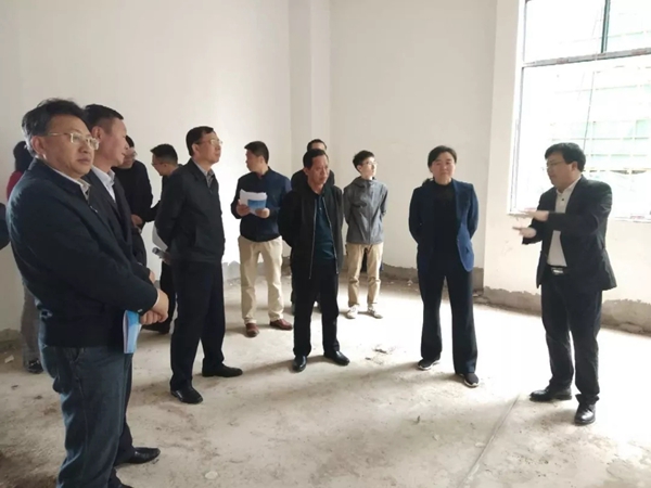 青松沃德迎接宜春市委副书记饶利萍莅临总部基地考察
