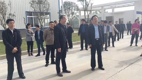 伊仕利家居智造工厂迎来湖北荆门领导参观学习