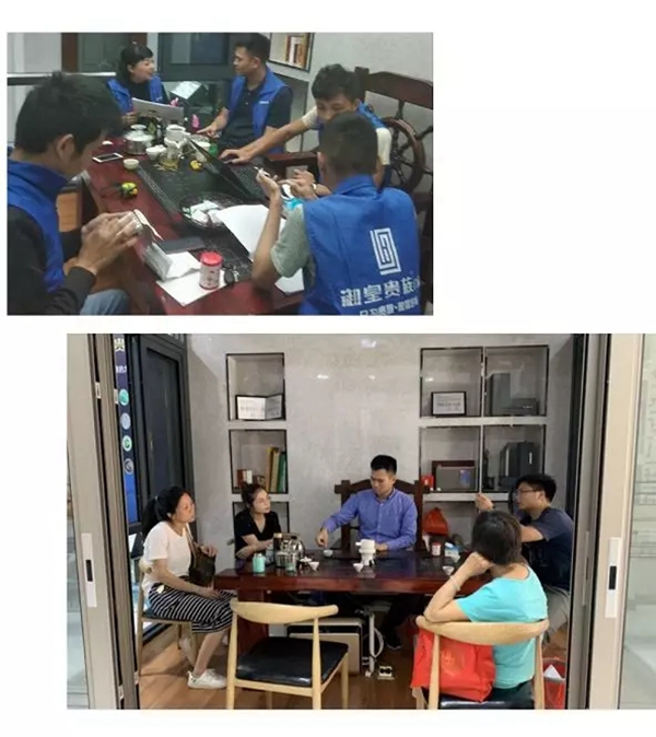 御皇贵族门窗博白店面五一试营业火爆现场​！