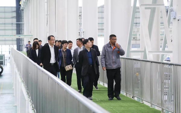 金鹏阳光门窗助力校企合作，定制基地迎来滁州职业技术学院领导参观考察