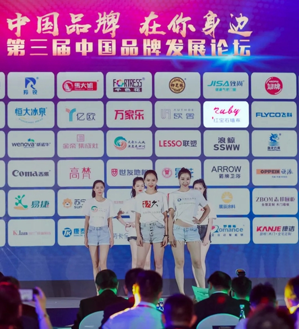 红宝石墙布中国品牌日为中国品牌代言,引领行业潮流!
