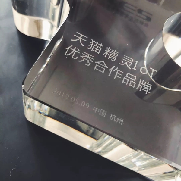 凯迪仕创新力和口碑获肯定，获TES天猫精灵IoT优秀合作品牌奖