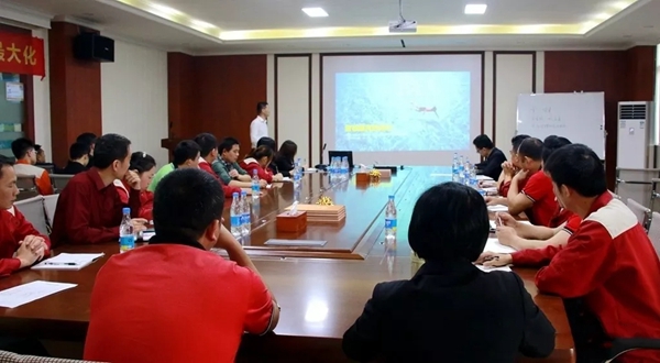 嘉宝莉家具漆联合华鸿、华衍举办目标管理学习交流会！