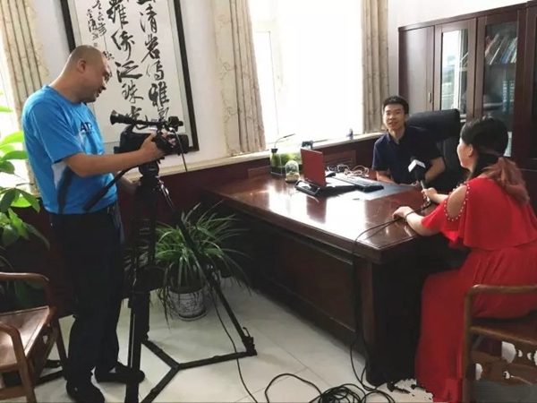 罗绮窗帘接受CCTV央视栏目组采访，为未来做规划！
