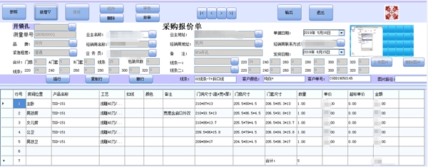 升升概念木门“企业ERP 生产、管理系统”正式运转！