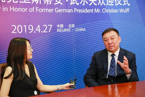 德国前总统武尔夫会见孟氏木门总裁孟庆全，打造国际共赢大平台！
