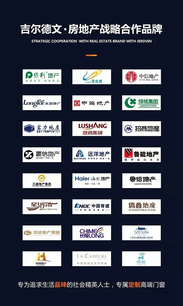 吉尔德文家居门窗经典案例介绍：温州中梁·香缇半岛