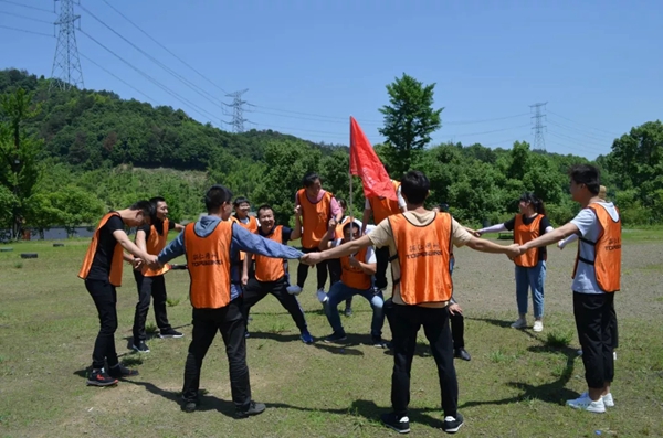 雅菲壁布2019拓展训练圆满结束,增强企业凝聚力!