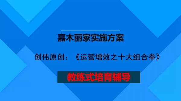 嘉木丽家门窗《AK47主动营销管控系统》植入启动！