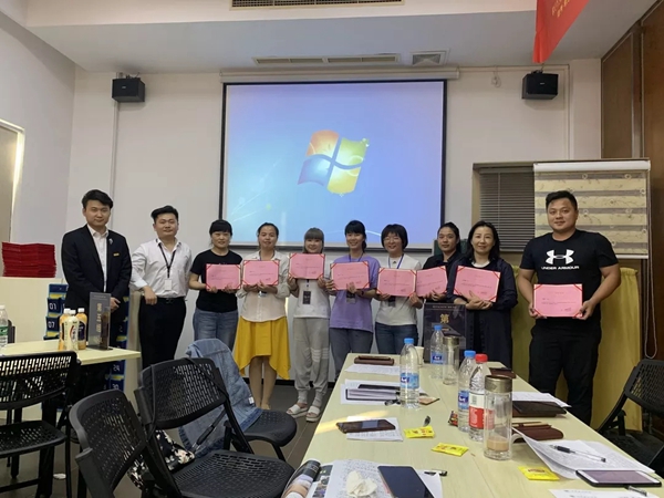 御秀刺绣墙布春秋学院第三课堂第31期培训会完美收官,收获满满!