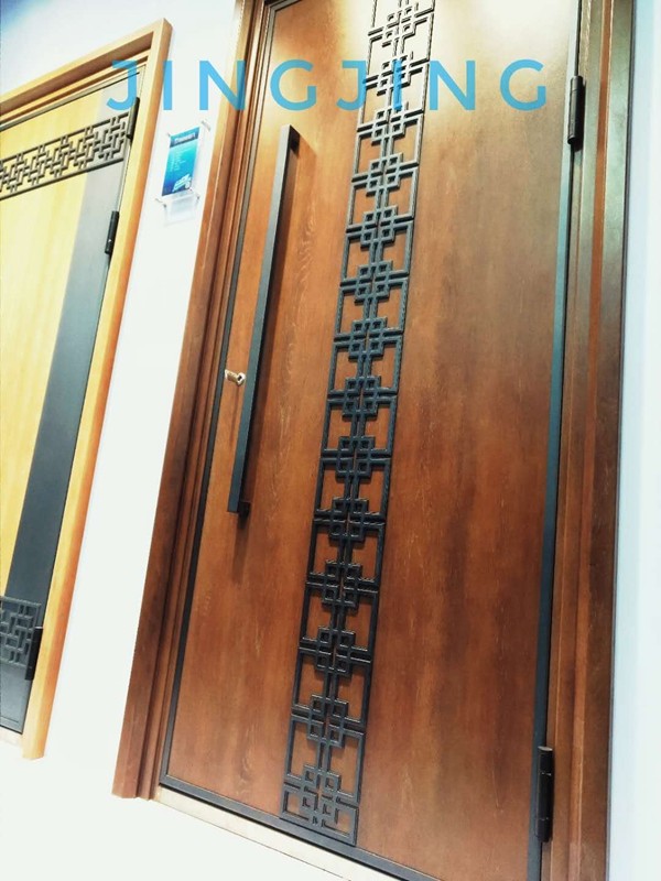 中国永康门博会丨京京安全门朱晟:全新产品亮相,突出新中式、现代风格