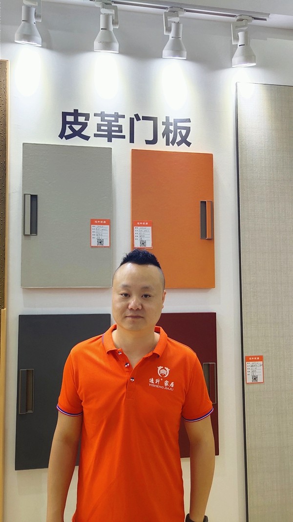 中国国际厨房、卫浴设施展览会丨逸升家居叶明春：无皮革不定制，引领时尚风潮！