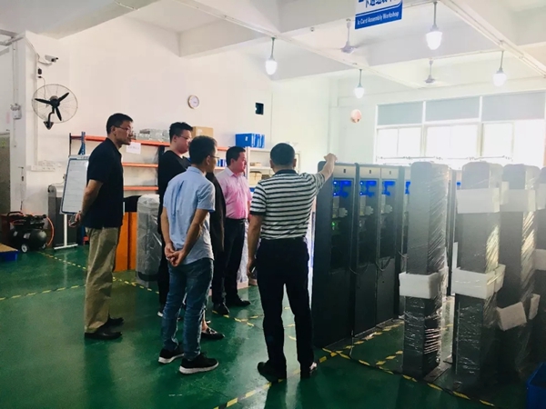 南泽迎接特斯联集团领导莅临调研