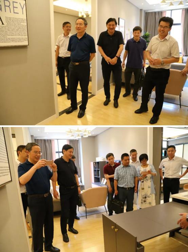 莫干山全屋定制迎来国家林业和草原局调研组实地调研,产品获肯定