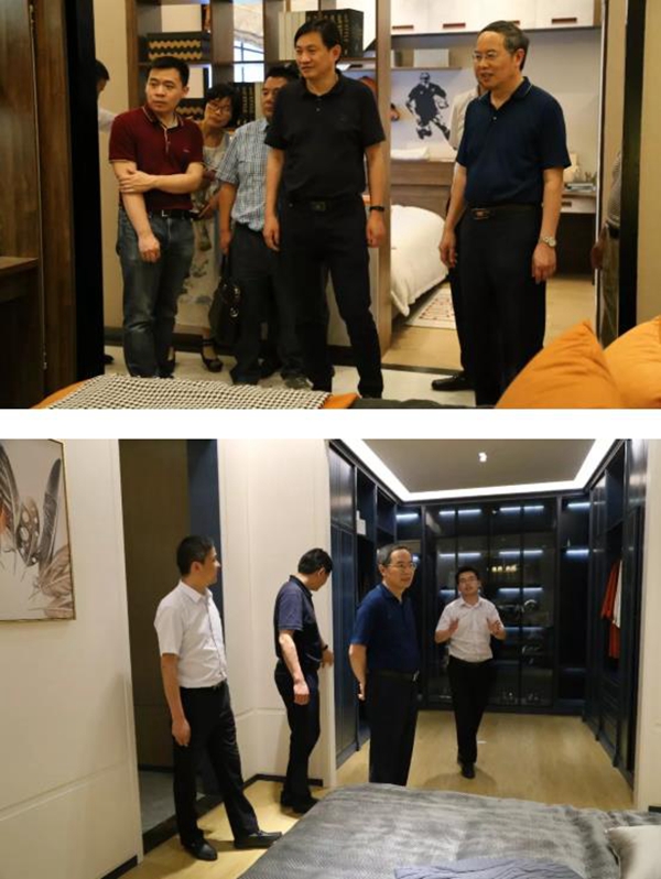莫干山全屋定制迎来国家林业和草原局调研组实地调研,产品获肯定