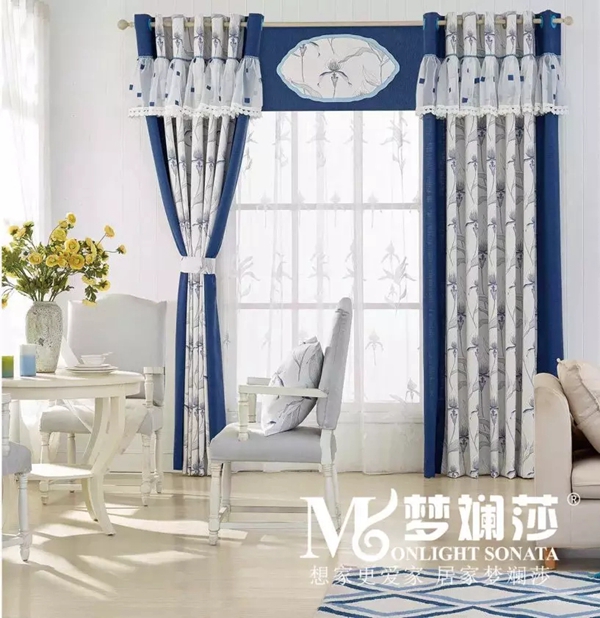 梦斓莎窗帘告诉你如何根据房间属性选择窗帘材质