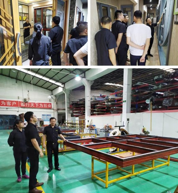 伊洛德门窗迎来高登铝业集团领导莅临参观指导!
