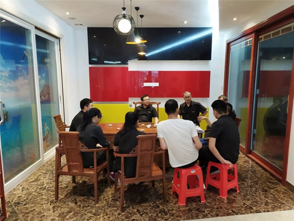 伊洛德门窗迎来高登铝业集团领导莅临参观指导!