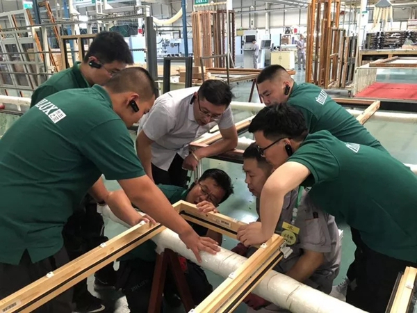 米兰之窗2019年第二期安装培训圆满结束