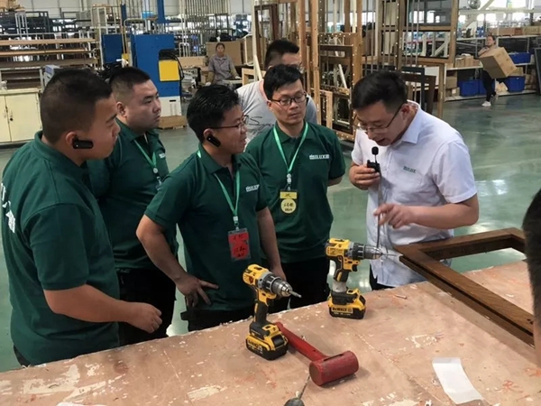 米兰之窗2019年第二期安装培训圆满结束