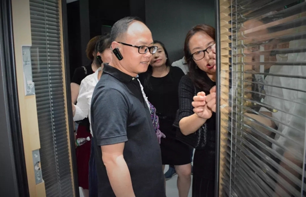 米兰之窗迎接“链筑平台”常务理事专家优企考察团一行莅临考察